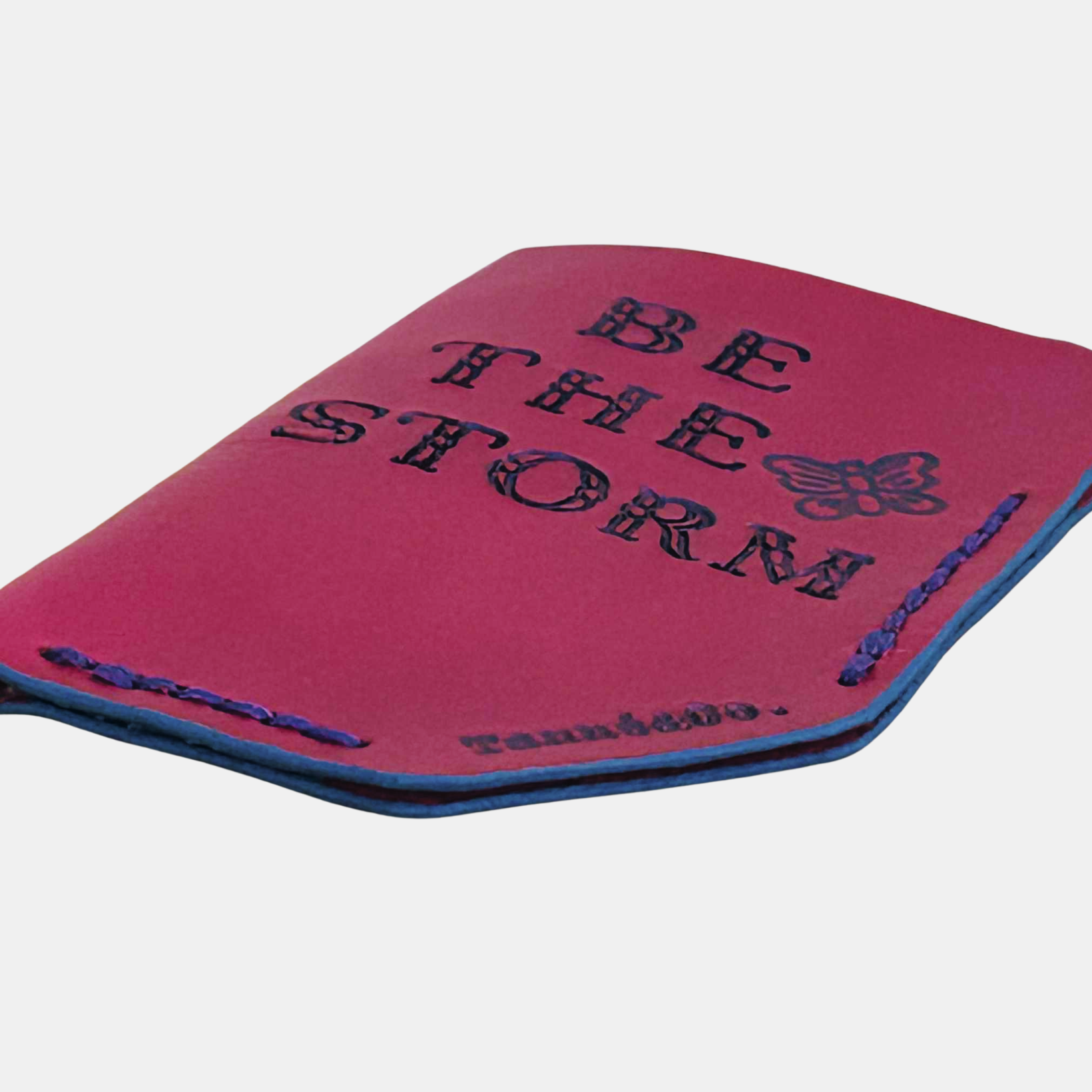 Leather Card Holder – Minimalist Single Pocket | Be The Storm
