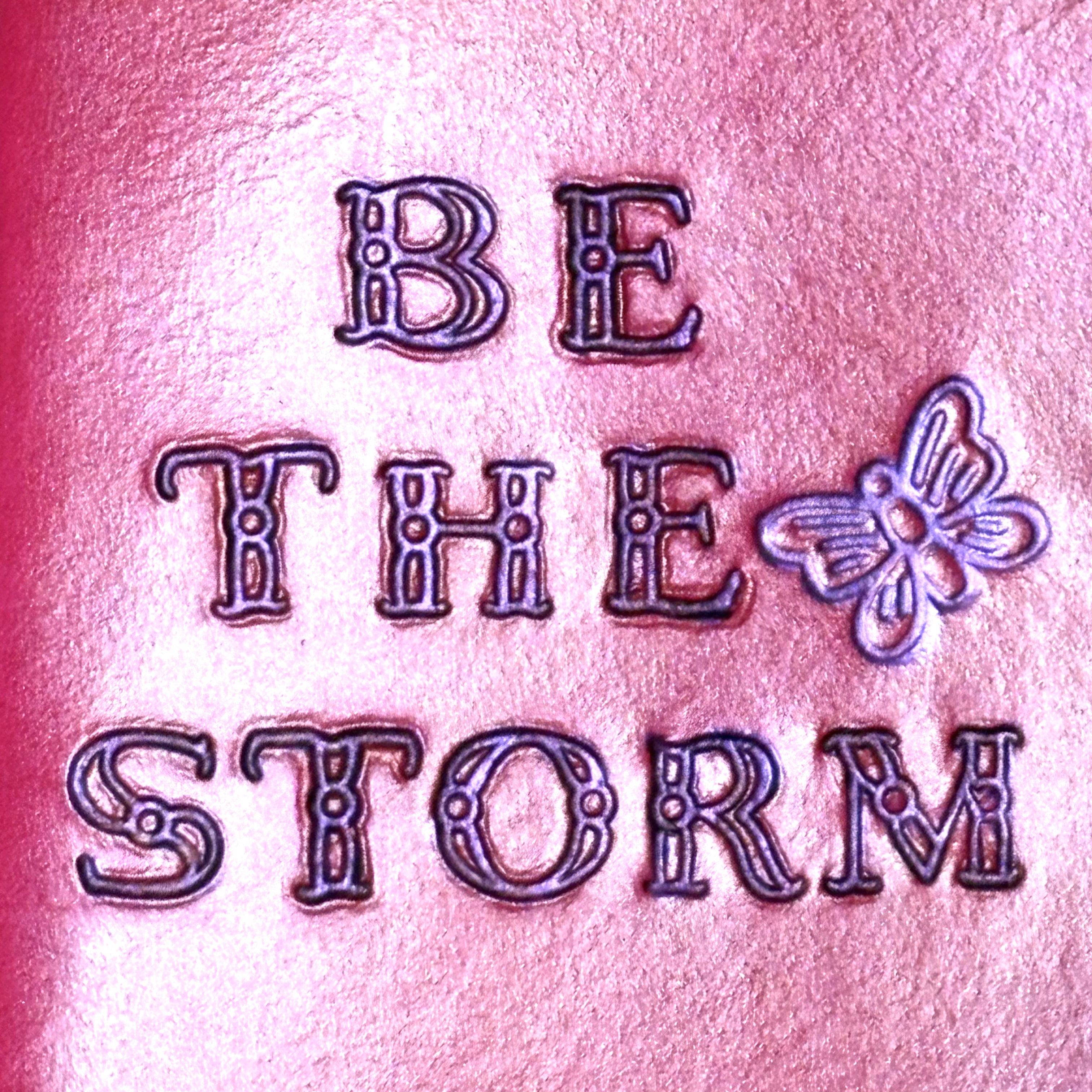 Leather Card Holder – Minimalist Single Pocket | Be The Storm