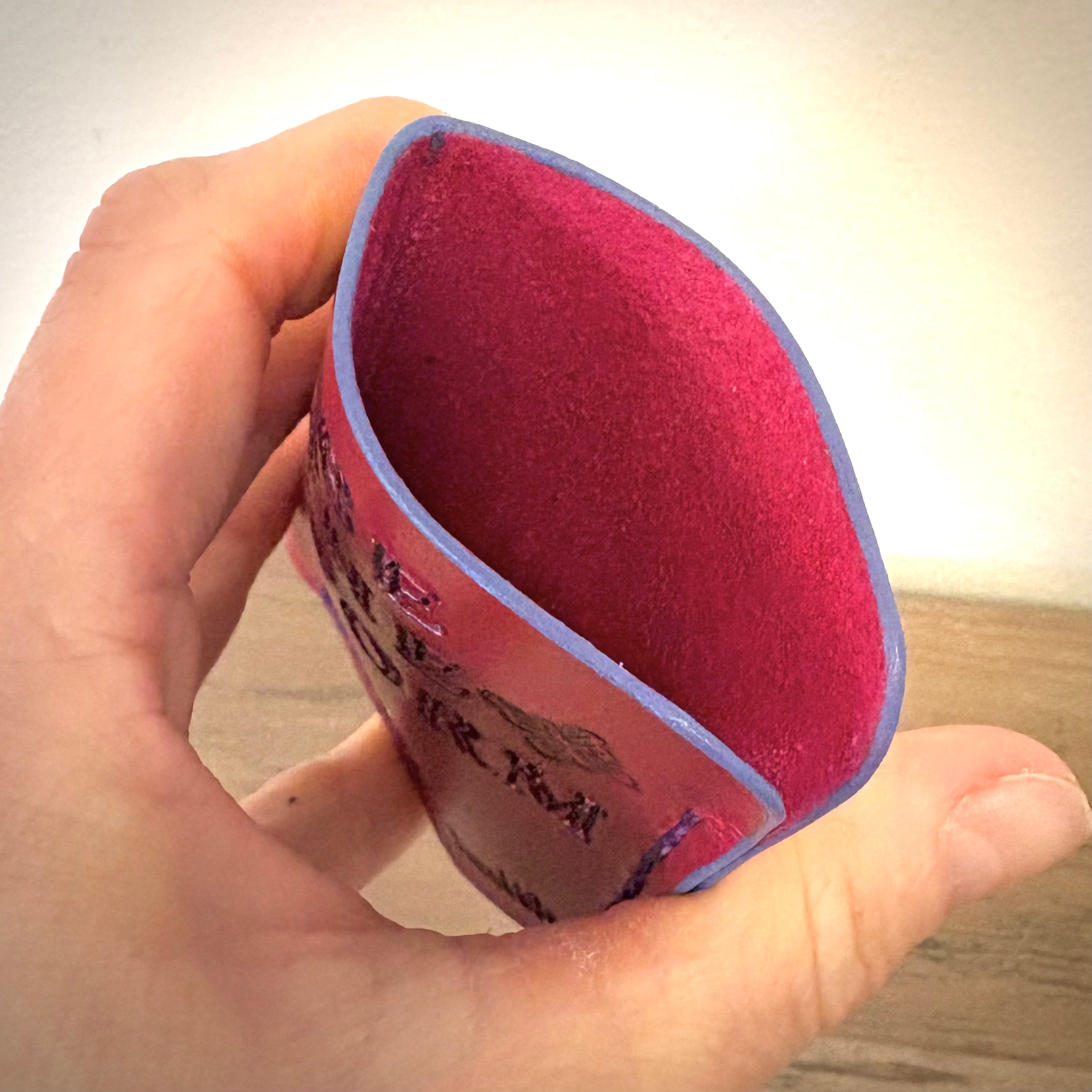 Leather Card Holder – Minimalist Single Pocket | Be The Storm