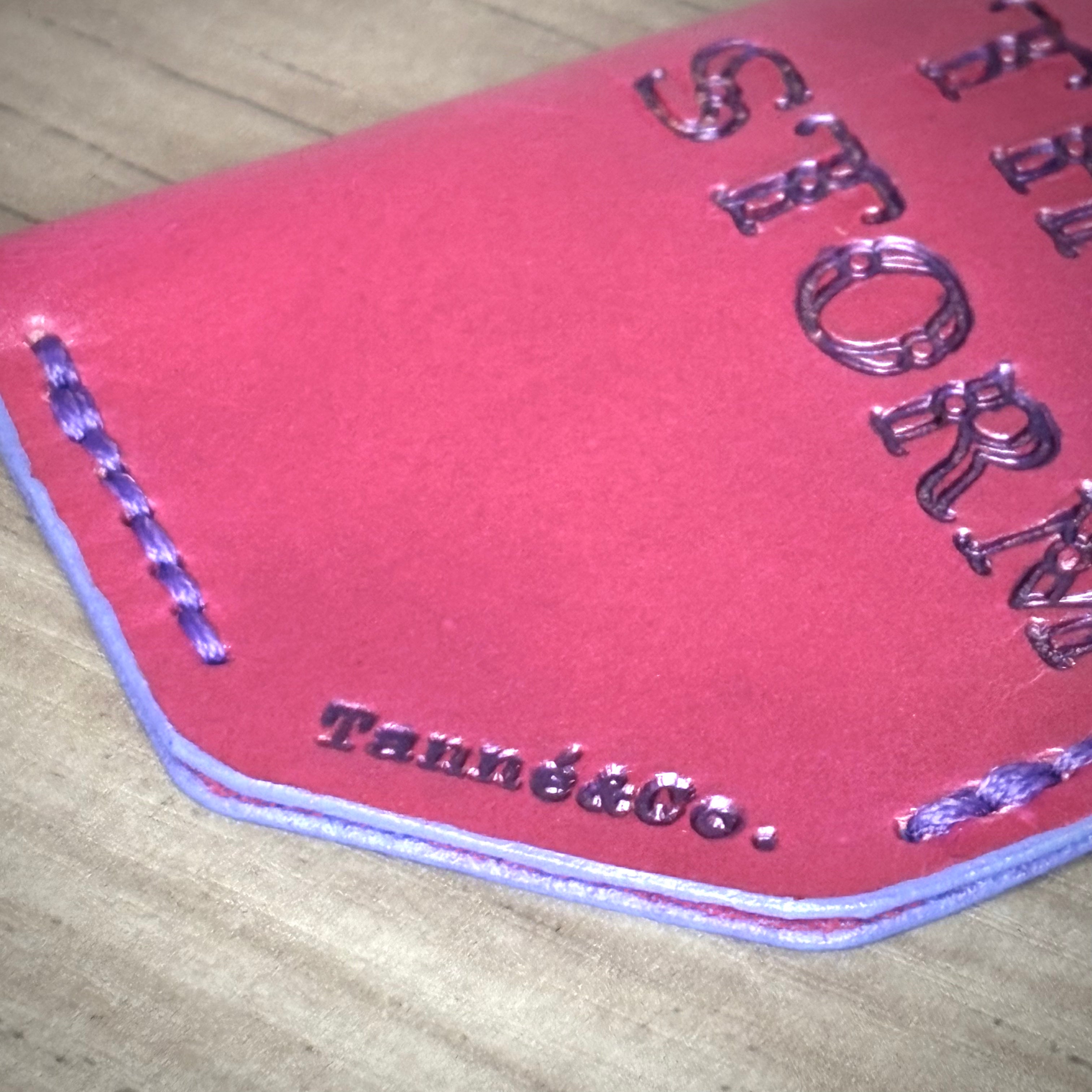 Leather Card Holder – Minimalist Single Pocket | Be The Storm