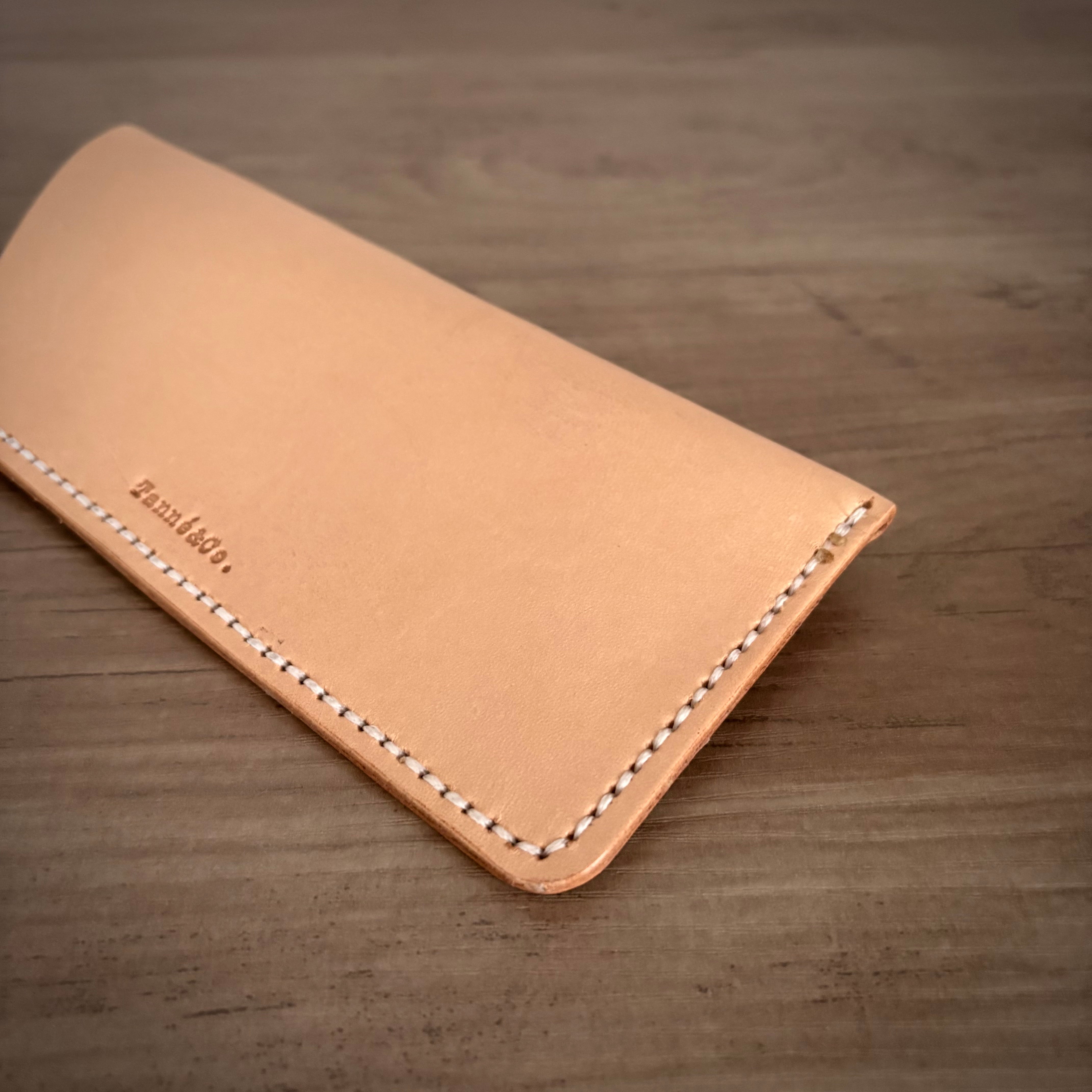 Leather Eyewear Sleeve – Minimalist Design | Tan